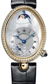 Breguet Reine de Naples 8908BA/52/864.D00D 28.45mm Yellow gold White