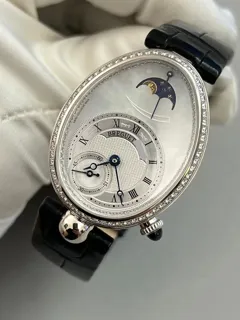 Breguet Reine de Naples 8908BB/52/964/D00D 36.5mm White gold White