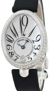 Breguet Reine de Naples 8918BB/58/864D00D 36.5mm White gold White