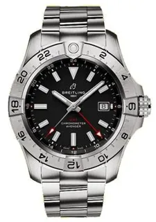 Breitling Avenger A32320101B1A1 44mm Stainless steel Black