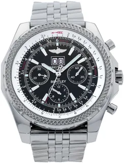 Breitling Bentley A44362 49mm Stainless steel Black