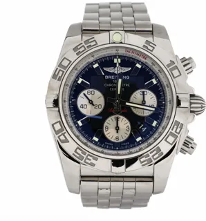 Breitling Chronomat AB011012/BD89 44mm Stainless steel Black