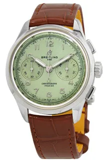 Breitling Premier AB0930D31L1P1 Stainless steel Green