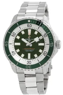 Breitling Superocean A17376A31L1A1 Stainless steel Green