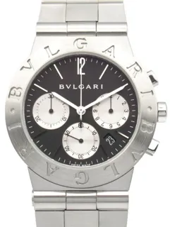 Bulgari Diagono CH35SSD 35.5mm Stainless steel