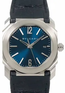 Bulgari Octo BGO 38 S 39mm Stainless steel Blue