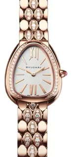 Bulgari Serpenti 103275 33mm Rose gold Pink and Golden