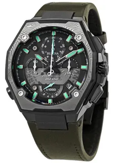 Bulova Precisionist 98B355 Stainless steel Black