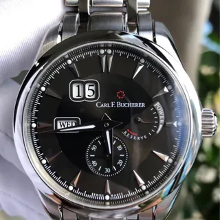 Carl F. Bucherer Manero 00.10912.08.33.21 Stainless steel Black