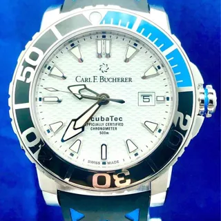 Carl F. Bucherer Patravi 00.10632.23.23.01 Stainless steel White