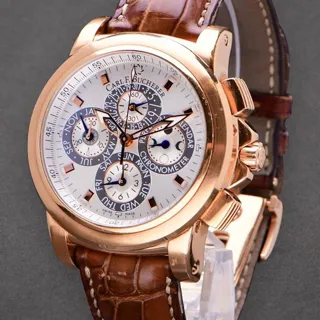 Carl F. Bucherer Patravi 00.10614.03.13.01 42mm Rose gold Silver