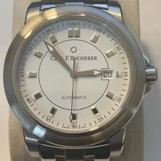 Carl F. Bucherer Patravi 00.10617.08.23.21 42mm Stainless steel White