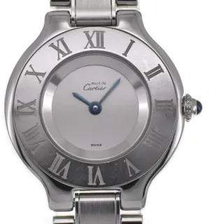 Cartier 21 Must de Cartier 1340/W10109T2 28mm Stainless steel Silver