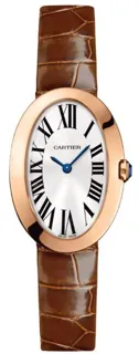 Cartier Baignoire Small Model W8000007 34mm Yellow gold Silver