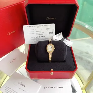 Cartier Baignoire WGBA0035 Yellow gold Silver