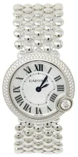 Cartier Ballon Blanc WE902058 24mm White gold White