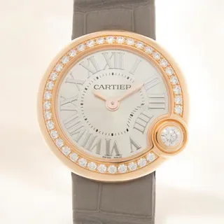 Cartier Ballon Blanc WJBL0006 26mm Rose gold Silver