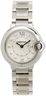 Cartier Ballon Bleu 28mm WE902073 28mm Stainless steel Silver