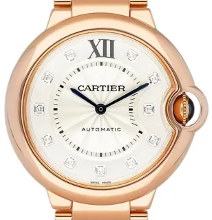 Cartier Ballon Bleu 36mm we902026 36mm Rose gold Silver