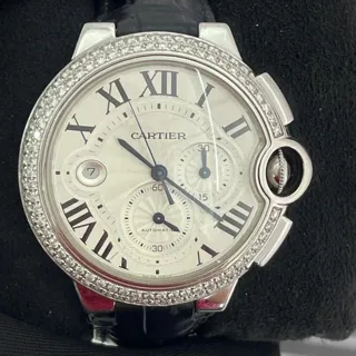 Cartier Ballon Bleu 44mm W6920003 44mm Stainless steel Silver