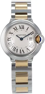 Cartier Ballon Bleu 28mm Stainless steel Silver