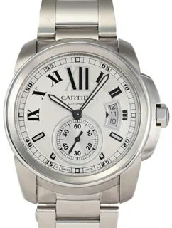 Cartier Calibre de Cartier W7100015 42mm Stainless steel Silver