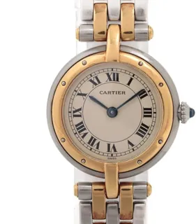 Cartier Panthère 1057920 24mm Yellow gold and Stainless steel Champagne