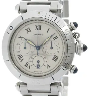 Cartier Pasha W31018H3 38mm Stainless steel Silver