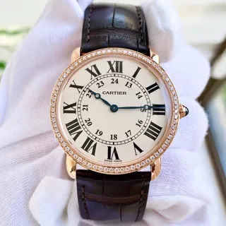 Cartier Ronde de Cartier W6800251 36mm Rose gold Silver