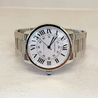 Cartier Ronde Solo de Cartier W6701011 42mm Stainless steel Silver