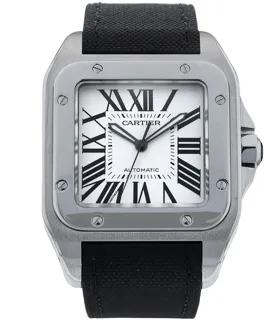 Cartier Santos de Cartier W20073X8 41mm Stainless steel Silver