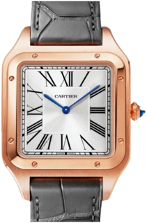 Cartier Santos Dumont WGSA0032 47mm Rose gold Silver