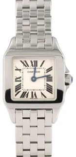 Cartier Santos W25064Z5 20mm Silver