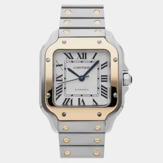 Cartier Santos W2SA0016 35mm Stainless steel Silver