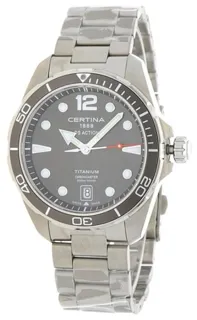 Certina DS Action C032.451.44.087.00 43mm Titanium Gray