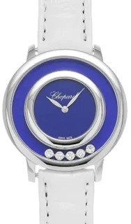 Chopard Happy Diamonds 209429-1105 32mm White gold Blue