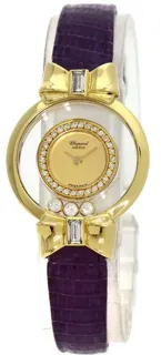 Chopard Happy Diamonds 20 5334 24mm Yellow gold Golden