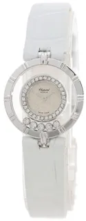 Chopard Happy Diamonds 20 5681 23mm White gold Silver