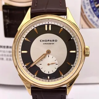 Chopard L.U.C 161896-5001 Rose gold Black