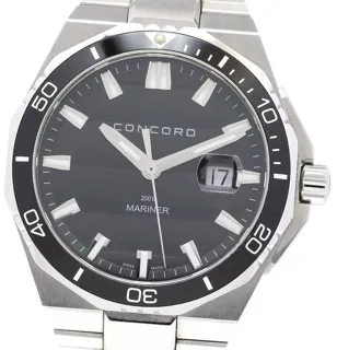 Concord 05.1.14.1138 44mm Stainless steel Black