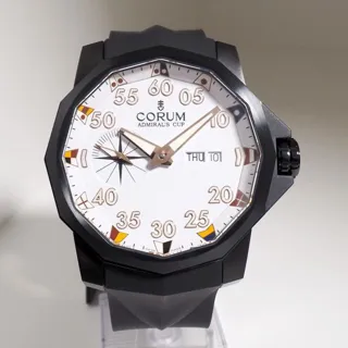 Corum Admiral's Cup Competition 48 48 A690 48mm Stainless steel White