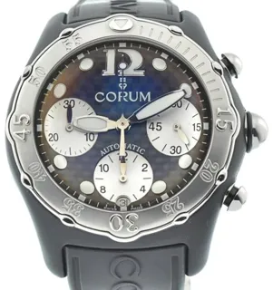 Corum Bubble 285.190.20 46mm Stainless steel Black