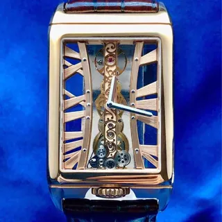 Corum Golden Bridge B113/03044 Rose gold Skeletonized