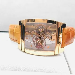 Corum Golden Bridge 38X53MM.382.870.55/0F010000 38mm Rose gold Skeletonized