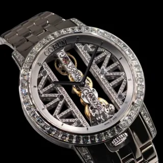 Corum Golden Bridge B113/04470 White gold and Diamond