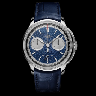 Czapek & Cie Faubourg de Cracovie 41.5mm Stainless steel Blue