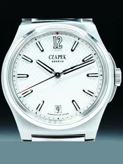 Czapek & Cie Passage Drake White Czapek Passage-Drake-White Stainless steel White