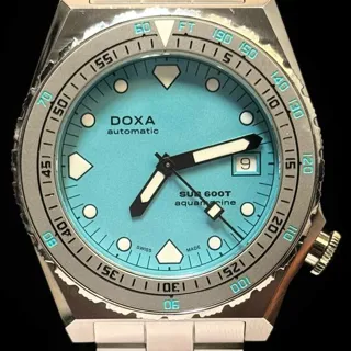 Doxa Sub 862.10.241.10 40mm Stainless steel Blue