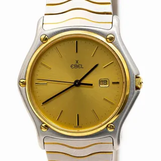 Ebel Sport 183937 34mm Yellow gold and Stainless steel Golden