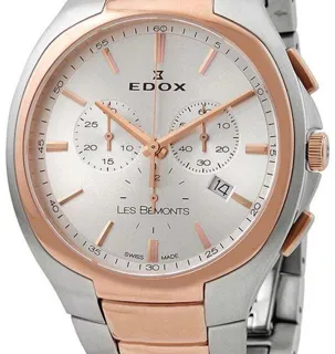 Edox Les Bémonts 10239-357R-AIR 42mm Stainless steel Silver